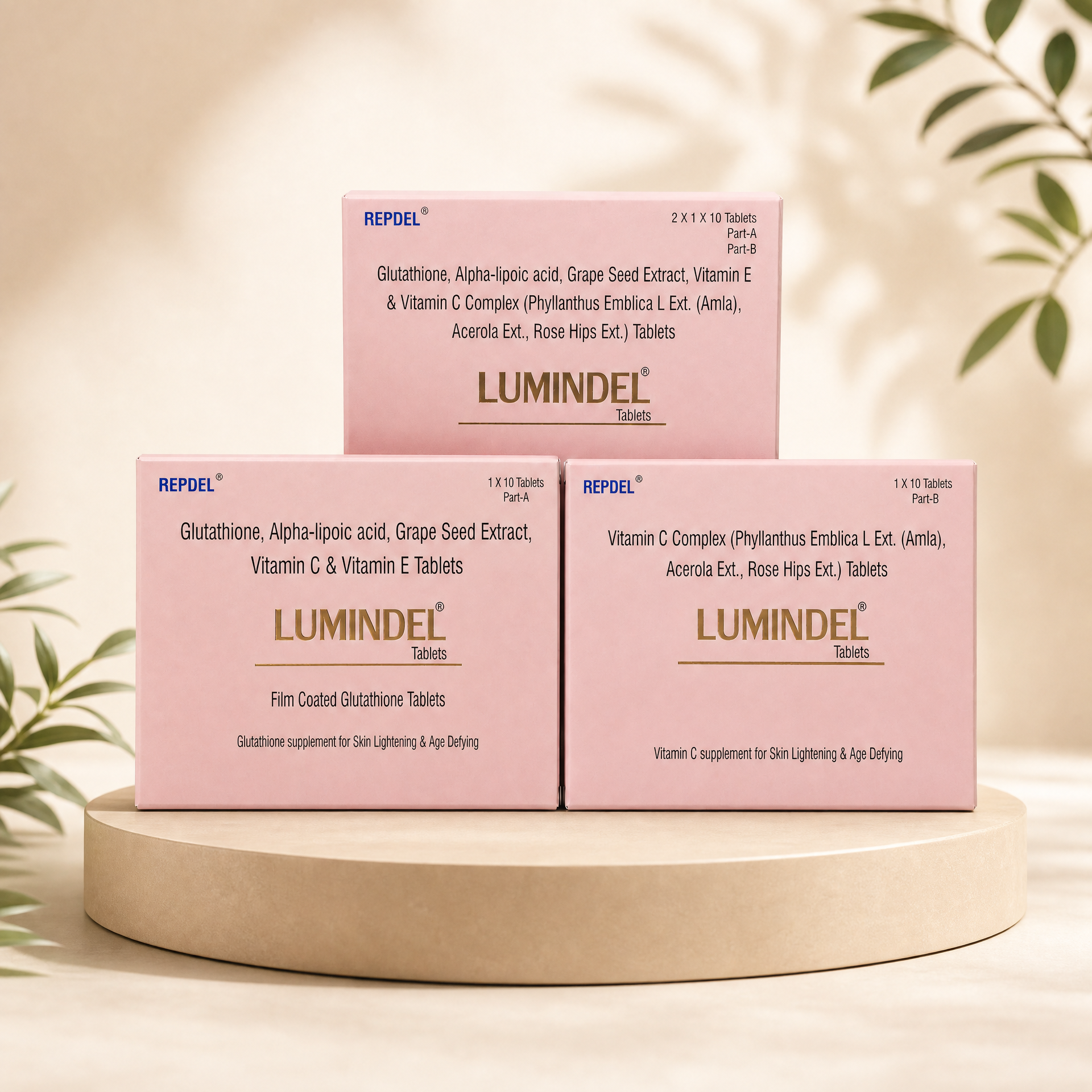 Lumindel Tablets (Dual Pack: Part-A & Part-B)